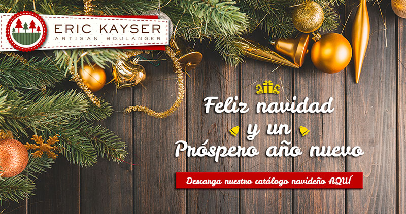 Feliz navidad les desea Eric Kayser